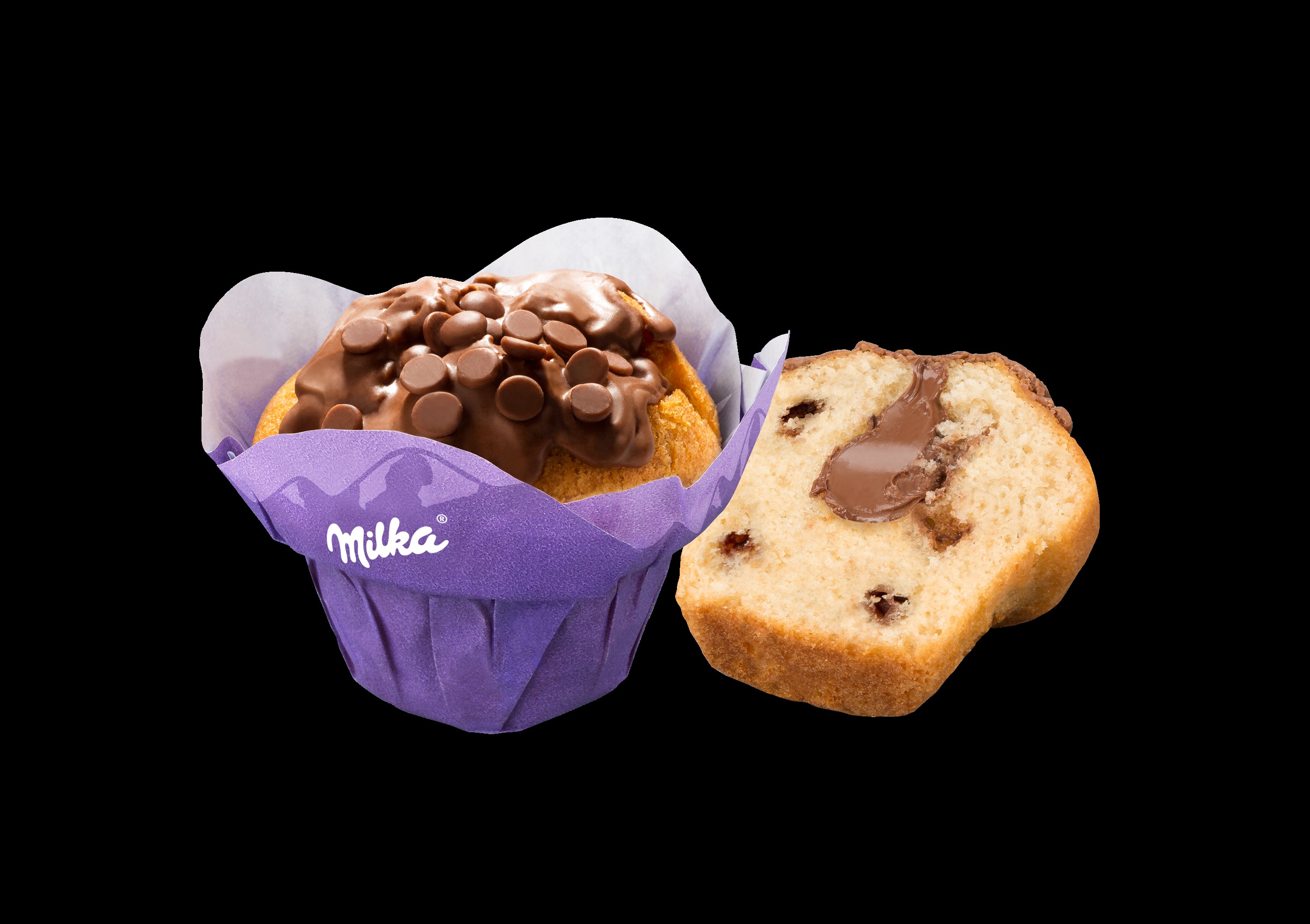 Muffins con relleno de MILKA 110 g - atlanta