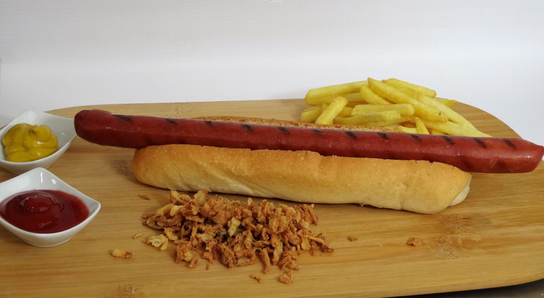 Salchicha Perrito Ternera Estilo Chicago 30,5 cm 130 gr atlanta