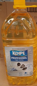 Aceite Girasol KOIPE- 5 litros