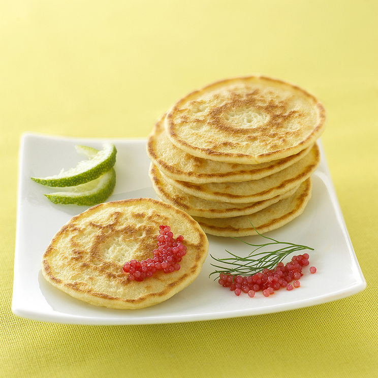 Blinis 9cm x 25gr.