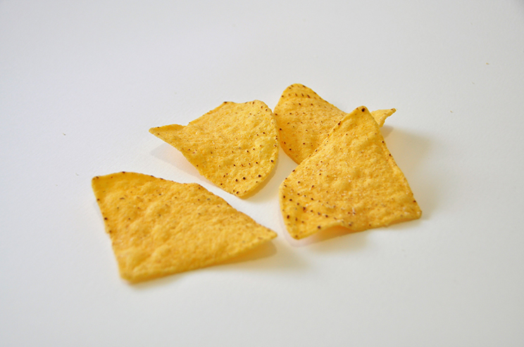 Nachos Fritos Triangulares Gigante Natural 1/4 400g