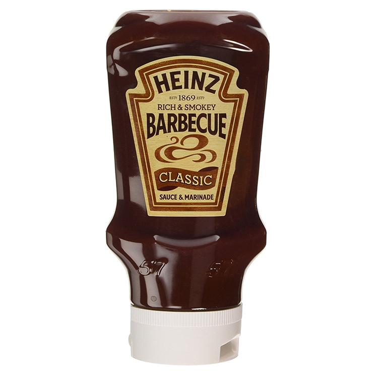 Heinz Barbacoa Sauce TD 220ml . Bote de Mesa